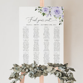 Póster Flores Moradas, Flores de Lila, Boho, Carta de Asi