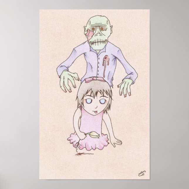 Póster flores mortales (Frente)