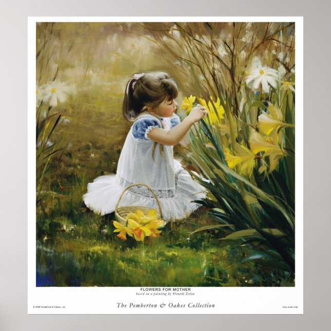 Póster Flores Para La Madre (Frente)