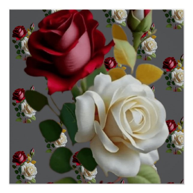 Póster Flores para las casas (Anverso)