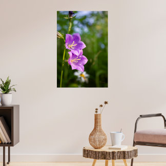Póster Flores Románticas – Fantasía Botánica Boho