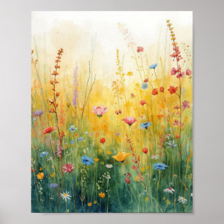 Póster Flores Silvestres