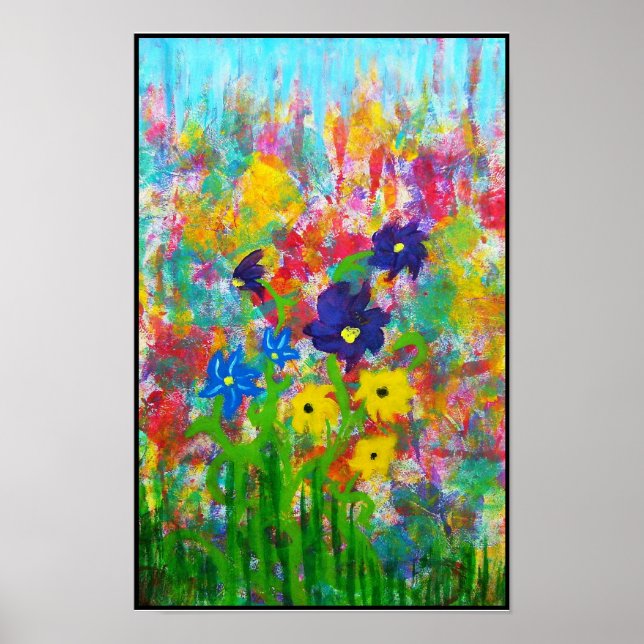 Póster Flores Silvestres (Frente)