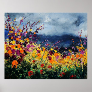 Póster flores silvestres45