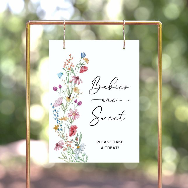 Póster Flores Silvestres Bebés son Dulces (Subido por el creador)