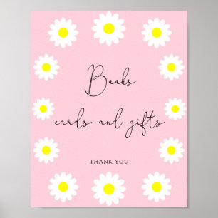 Póster Flores silvestres Daisies - libros, tarjetas y reg