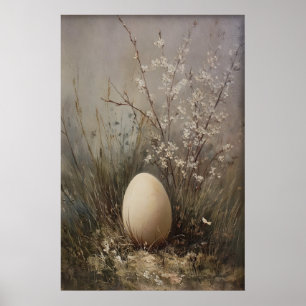 Póster Flores Silvestres de Pascua, Campo Antiguo de Prim
