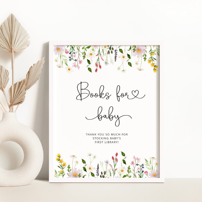 Póster Flores silvestres de primavera Libros para Poster  (Subido por el creador)