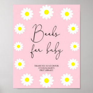 Póster Flores silvestres en Daisies - libros para bebés
