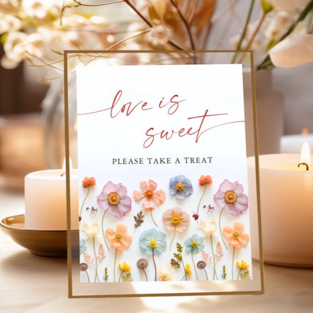 Póster Flores silvestres rosadas de Bohemia Pastel con id (Subido por el creador)