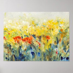 Póster Flores Sway II