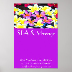 Póster Flores tropicales