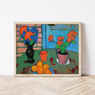 Póster Flores y Naranjas de vida von Jawlensky