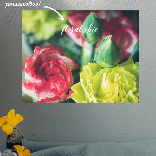 Póster Flores y ramo de colores