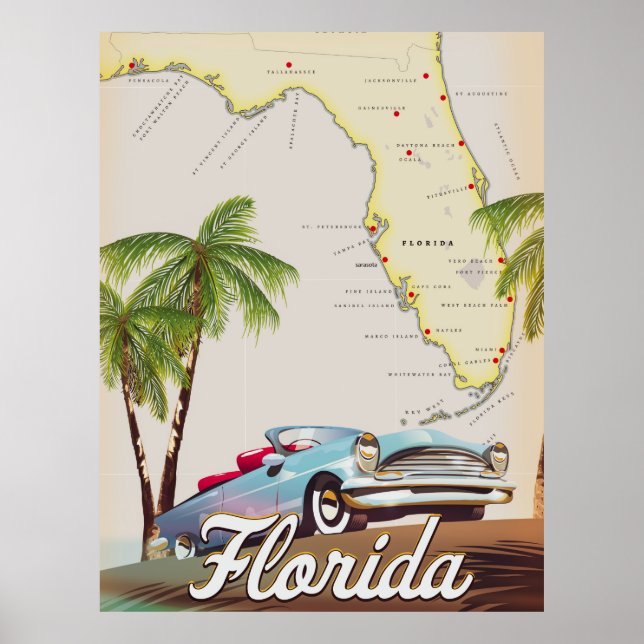 Póster Florida (Frente)