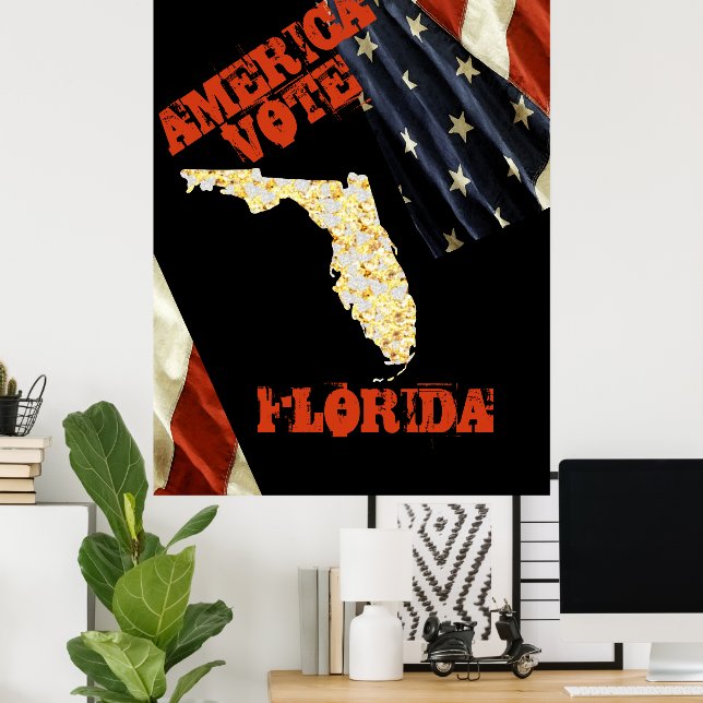 PÓSTER FLORIDA (Oficina en casa)
