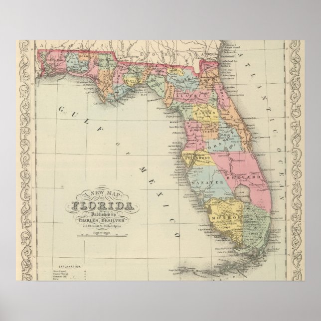 Póster Florida 15 (Frente)