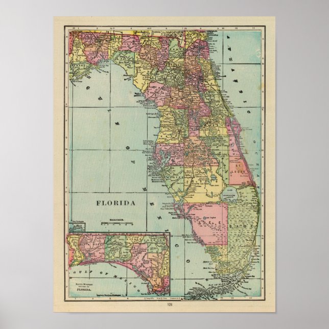 Póster Florida 4 (Frente)