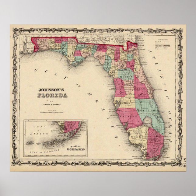 Póster Florida 6 (Frente)