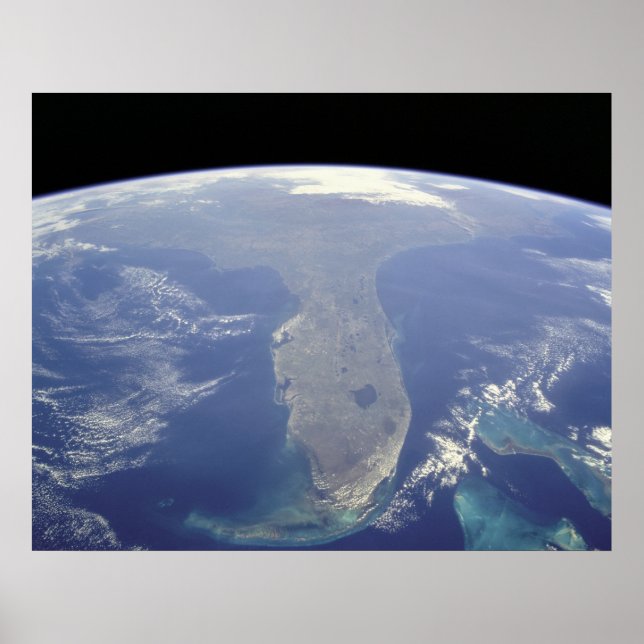 Póster Florida from Space Poster (Frente)