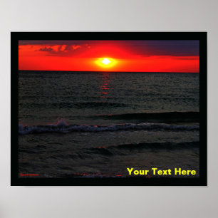 Póster Florida Sunset
