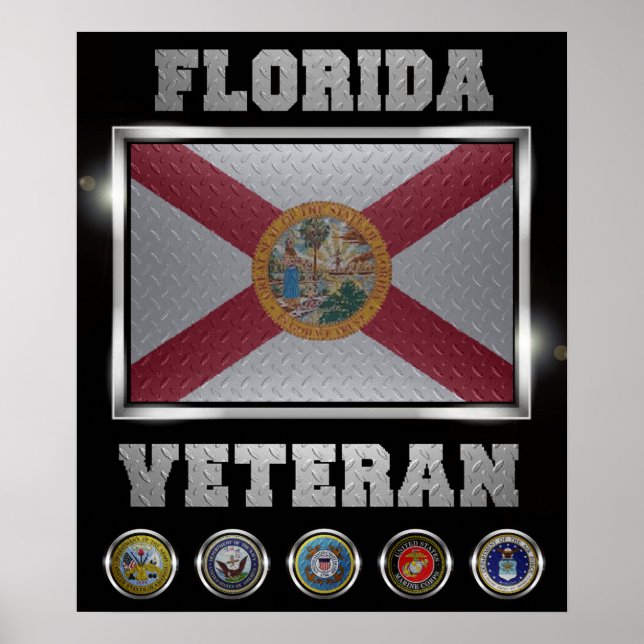 Póster Florida Veteran Poster (Frente)