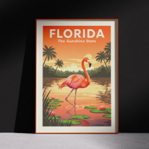 Póster Florida Vintage