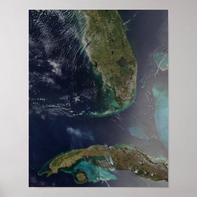 Póster Florida y Cuba (Frente)