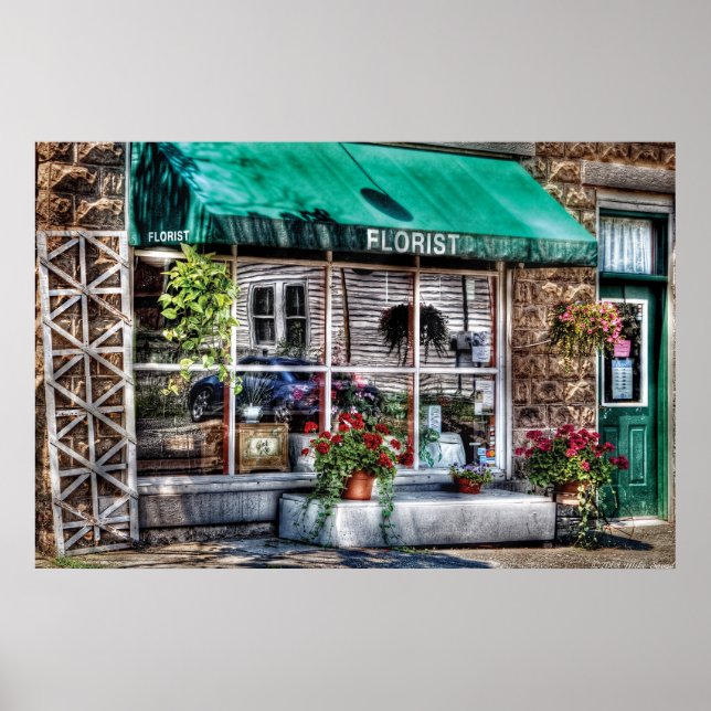 Póster Florista - Florista (Frente)
