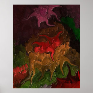 Póster Florista Tile 1 - 8 x10