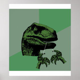 Póster Flossoraptor Philosoraptor