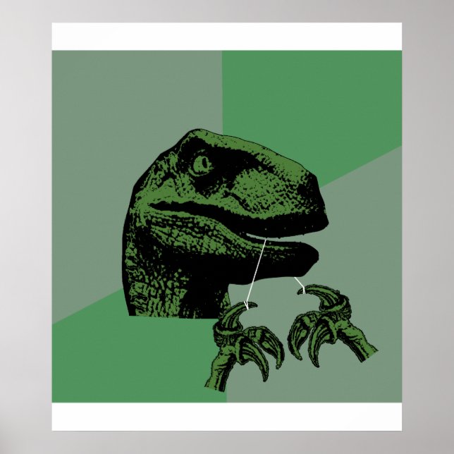 Póster Flossoraptor Philosoraptor (Frente)