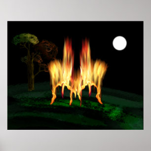 Póster Flota de fuego