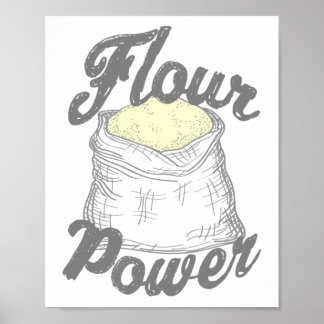 Póster Flour Power T-Shirt