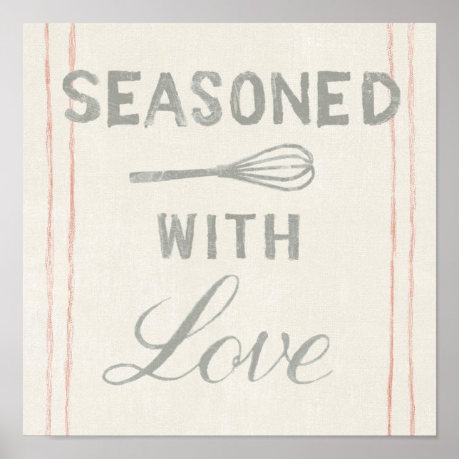 Póster Floursack Kitchen VII (Frente)