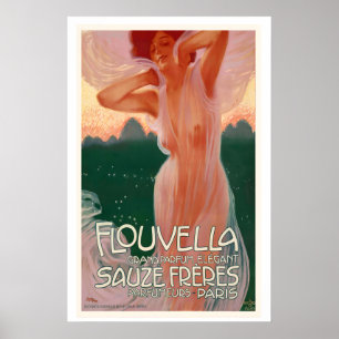 Póster Flouvella Grand Perfume Elegante Sauze Hermanos