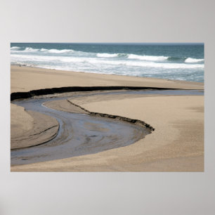 Póster Flow - Scott Creek Beach