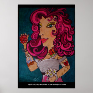 Póster "Flower Child"