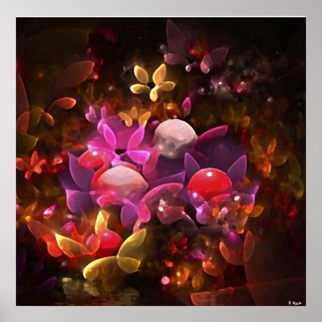 Póster Flower fantasy_poster (Frente)