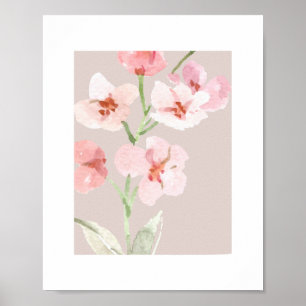 PÓSTER FLOWER HOME WALL ART