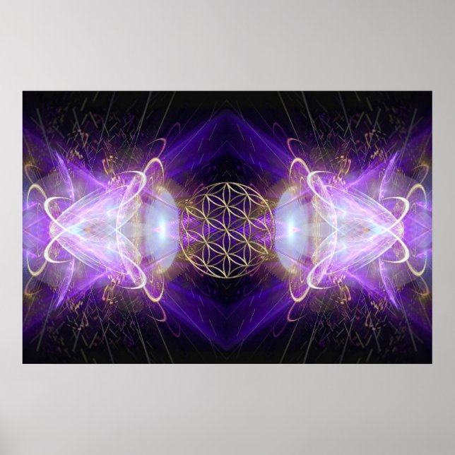 Póster Flower of Life Poster (Frente)