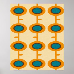 Póster Flower Pod Yellow