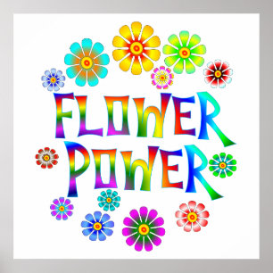PÓSTER FLOWER POWER