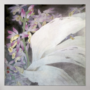 Póster Flower Seires II-Fhaiuses