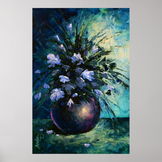 Póster flowers still life c479 (Frente)