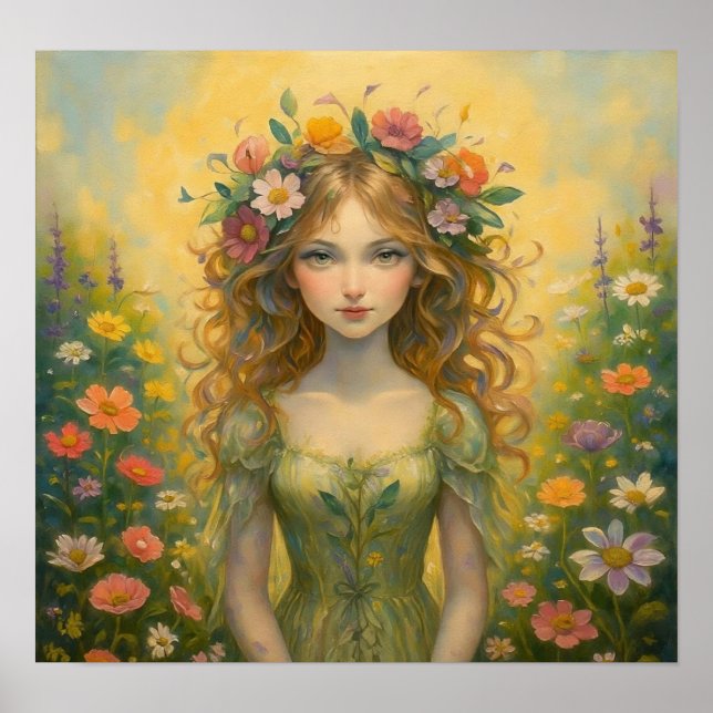 Póster FlowerWitch (Frente)