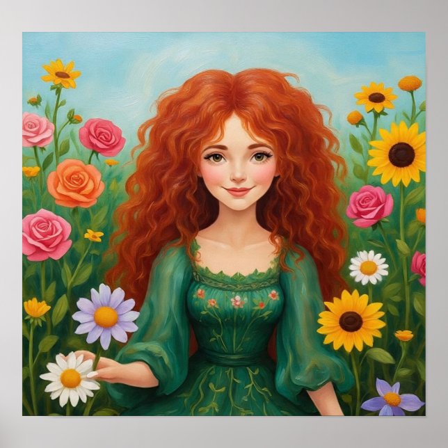 Póster FlowerWitch (Frente)