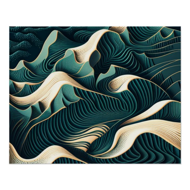 Póster Flowing Harmony (Anverso)