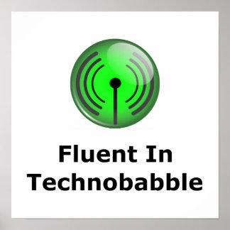 Póster Fluidez En Tecnología