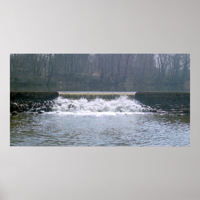 Póster Fluir por encima del Poster (Frente)